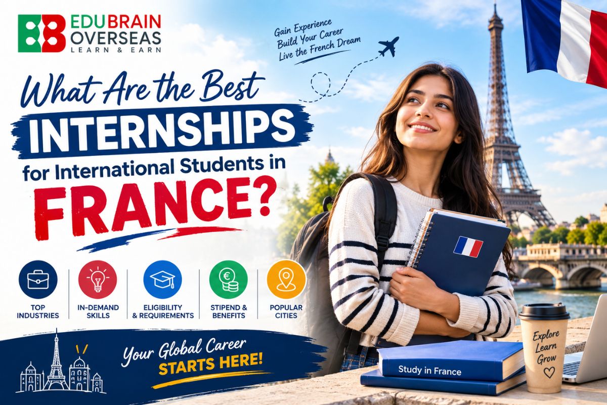 What are the best internships for international students in France